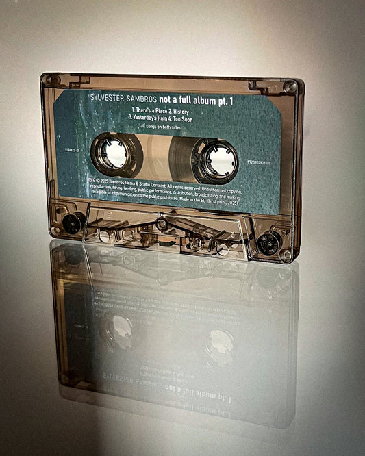 Cassette | not a full album pt. 1 | Limited Clear Cassette